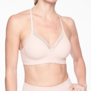 Athleta everyday bra size m, light pink euc